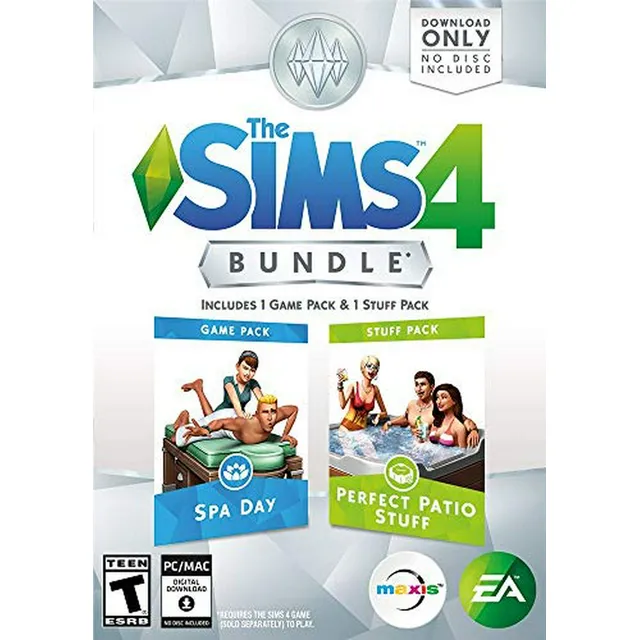 Paquete De Expansión The Sims 4: Spa Day Y Perfect Patio Stu