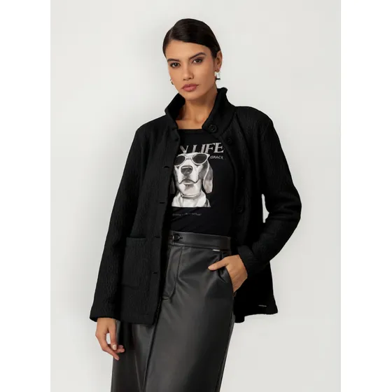 Art.5020403- Chaqueta Sherpa Mirasul Negro Gg