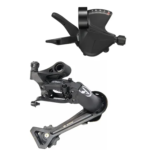 Câmbio Traseiro Ltwoo R5 9v para Bicicleta Speed Gravel Alumínio