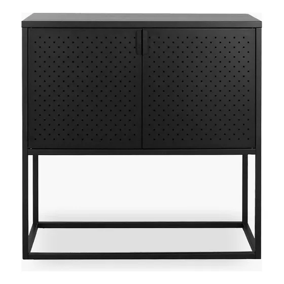 Arrimo Medio Newton 2 Puertas Negro Form