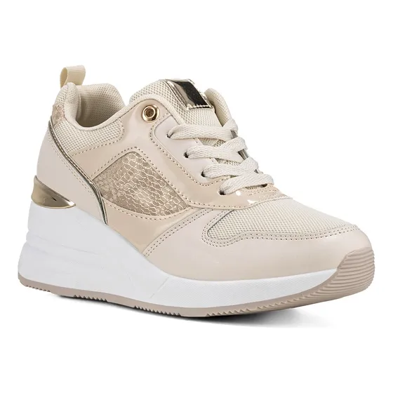 Tenis Mujer Zapatos Deportiva-lujo Moda Cómodo Alto Weide