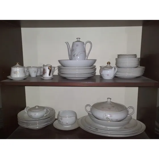 Vajilla Porcelana  6 Puestos