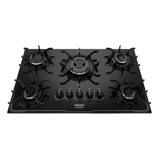 Cooktop 5 Bocas Itatiaia Itamaster Gás Tripla Preto Bivolt Cooktop 5 Bocas Itatiaia Itamaster Gás Tripla Preto Bivolt
