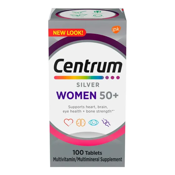 Multivitamínico Centrum Mujer 50+