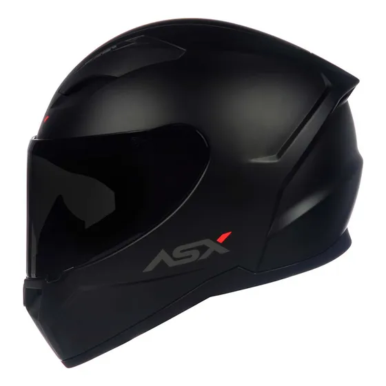 Capacete para moto integral ASX City Preto fosco tamanho 58 M