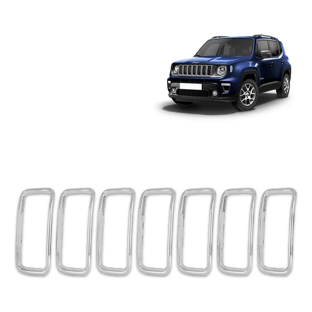 Aplique Grade Jeep Renegade Cromado 2019 2020 2021