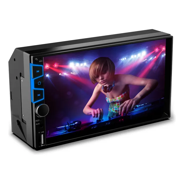Central Multimídia 7 Polegadas Espelhamento Android Mp5 Usb
