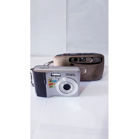 Camaras Usadas Benq Digital Dc-c750 Y Camara Kodak Kd40 2pza