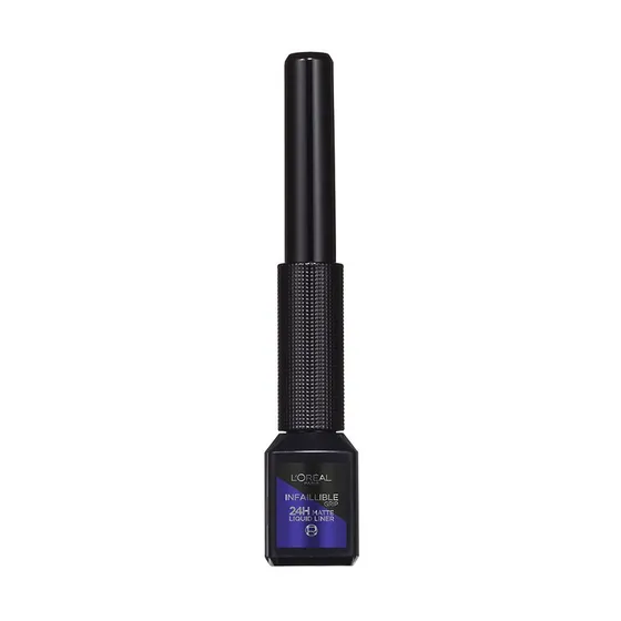 L'oréal Paris Delineador De Ojos Infaillible Liquid Matte Color 02 blue Efecto Mate
