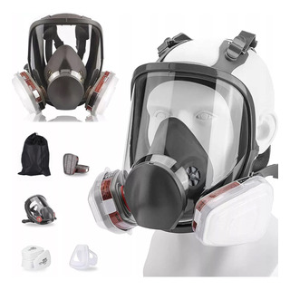 6800 Máscara De Gas De Rostro Completo Con 10 Filtros 6800 Máscara De Gas De Rostro Completo Con 10 Filtros