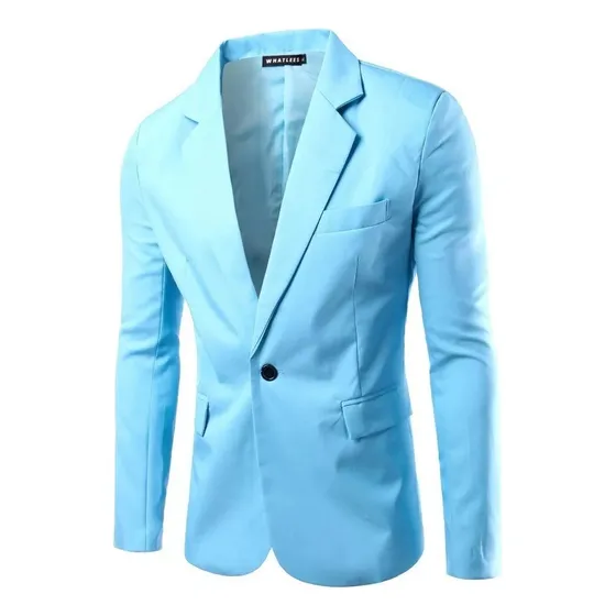 A Blazer Com Lapela Para Homens, Terno De Smoking