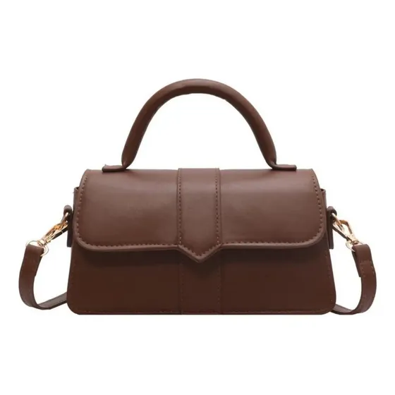 Bolsa Feminina Carteira Crossbody Casual Moda Premium Marrom