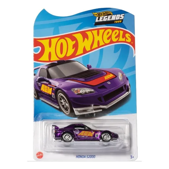Honda S2000 Legends Tour Con Blister Protector Hot Wheels edicion limitada PARA COLECCIONISTAS