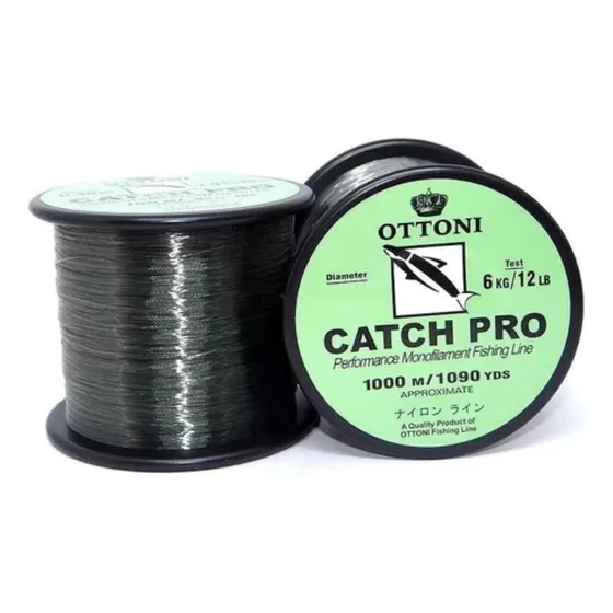 Linha Monofilamento Ottoni Catch Pro 0.70mm 50lb 250m