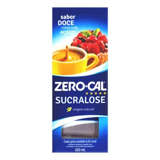 Adoçante LĂquido Zero Cal Caixa 100ml Adoçante LĂquido Zero Cal Caixa 100ml