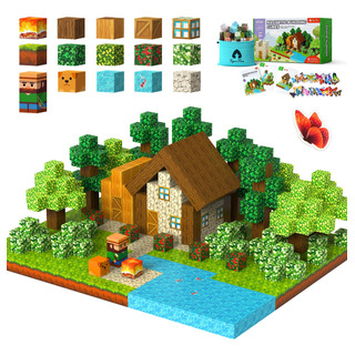 Set De Construcción De Cabañas Vigorfun Forest Con Bloques M Set De Construcción De Cabañas Vigorfun Forest Con Bloques M