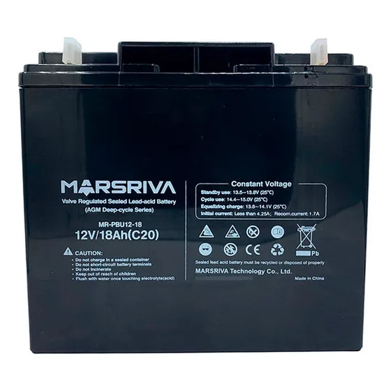 Batería Marsriva Vlra Mr-pbu12-18 Para Ups