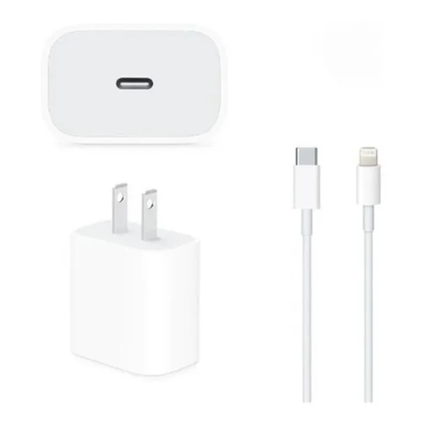 Cargador 20w iPhone 13 Pro Max Carga Rápida Certificado
