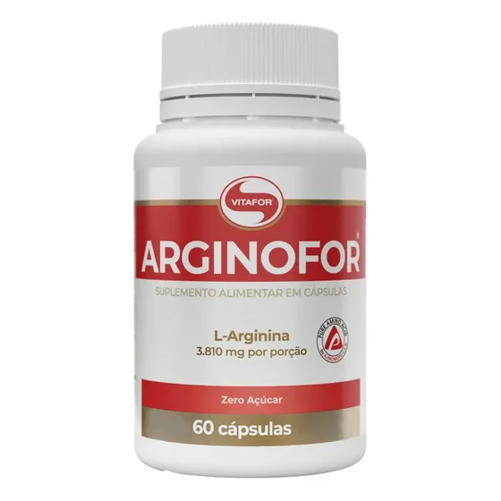 Arginofor L Arginina Vitafor 60 cápsulas
