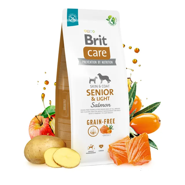 Alimento Europeo Libre De Granos Brit Care Senior&light 3k
