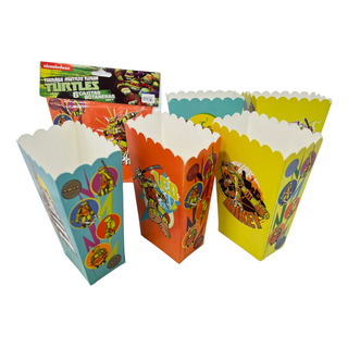 24 Cajas Palomitas Tortugas Ninja Botana Dulces Recuerditos 24 Cajas Palomitas Tortugas Ninja Botana Dulces Recuerditos