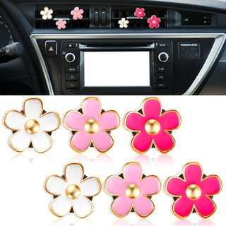 Clips De Ventilación De Margaritas Para Decoración De Autos Clips De Ventilación De Margaritas Para Decoración De Autos