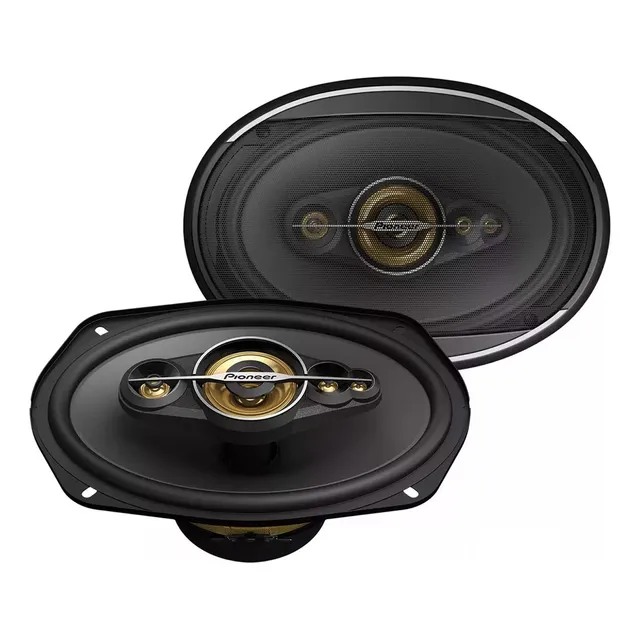 Parlantes Ovalados Pioneer Ts-a6998s Color Negro