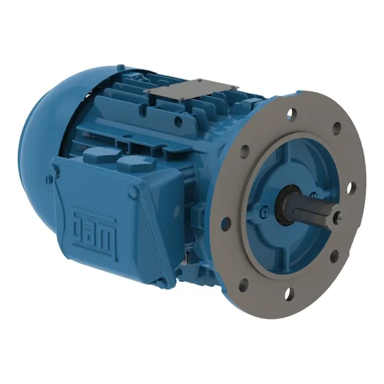 Motor Trifásico Weg 1500 Rpm 4p Aluminio 1.5hp B35 Con Brida