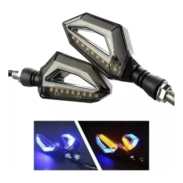 Par Luces Led Direccionales Para Moto