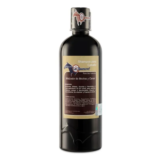 Shampoo Matizador De Canas Y Mechas Yeguada La Reserva 500ml