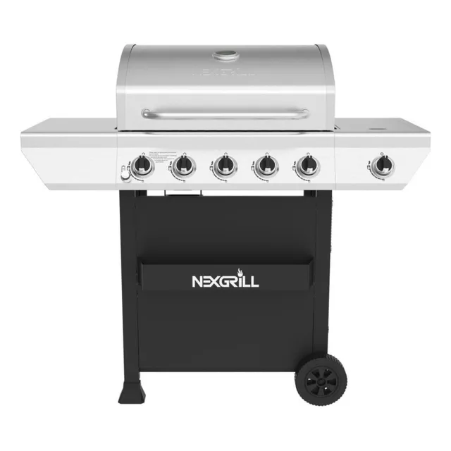 Asador Nexgrill De Gas, 6 Quemadores. Estante De Condimentos
