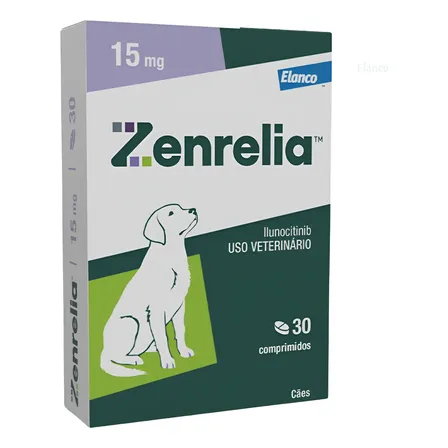 Zenrelia 15mg 30 Comprimidos - Elanco Verde-escuro