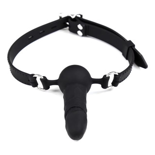 Mordaza Ballgag Con Pene De Silicona Suave 40mm (1.5) Mordaza Ballgag Con Pene De Silicona Suave 40mm (1.5)