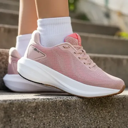 Tênis Esportivo Feminino Actvitta Caminhada Drop 8 Mm Macio