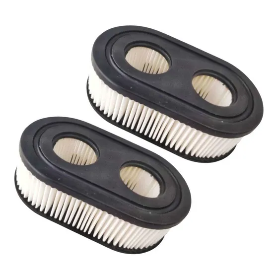 Kit 2 Filtro Ar Compatível Cortador Grama Briggs 550 575 675