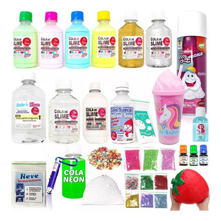 Kit P/fazer Slime Premium Isa Slime Original Kit P/fazer Slime Premium Isa Slime Original