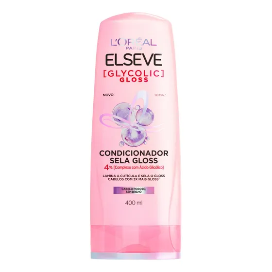 Condicionador L'oréal Paris Elseve Glycolic Gloss 400ml
