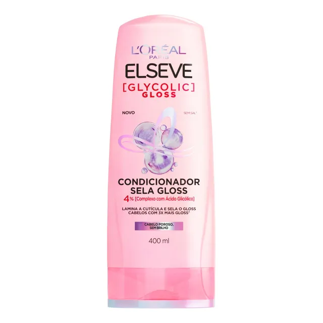 Condicionador L'oréal Paris Elseve Glycolic Gloss 400ml