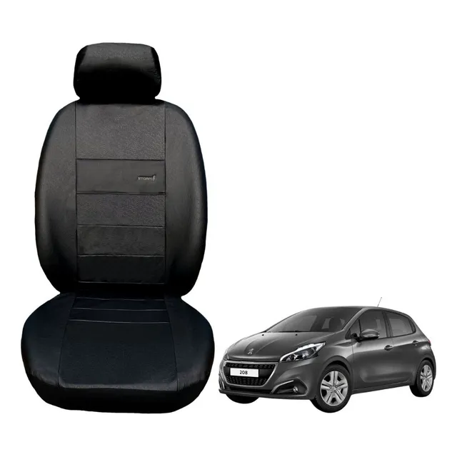 Funda A Medida Peugeot  208 Año 2016/20 En Cuero Bastonada 