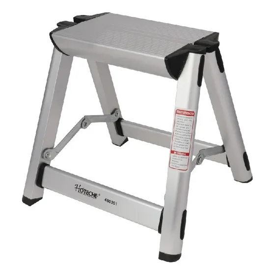 Escalera Mini Aluminio Premium 1 Escalon Hoteche 480201