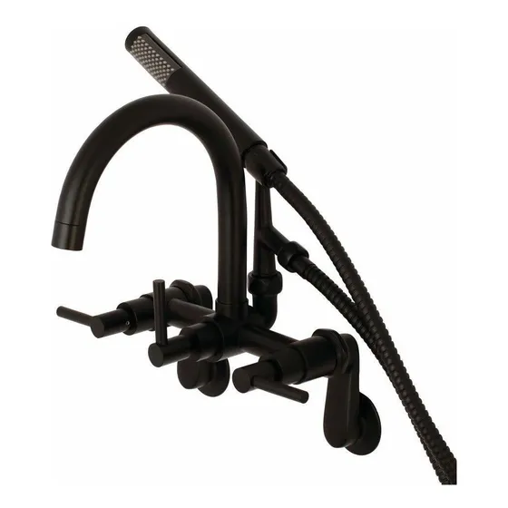 Grifo Para Bañera Pata Garra Color Negro Mate