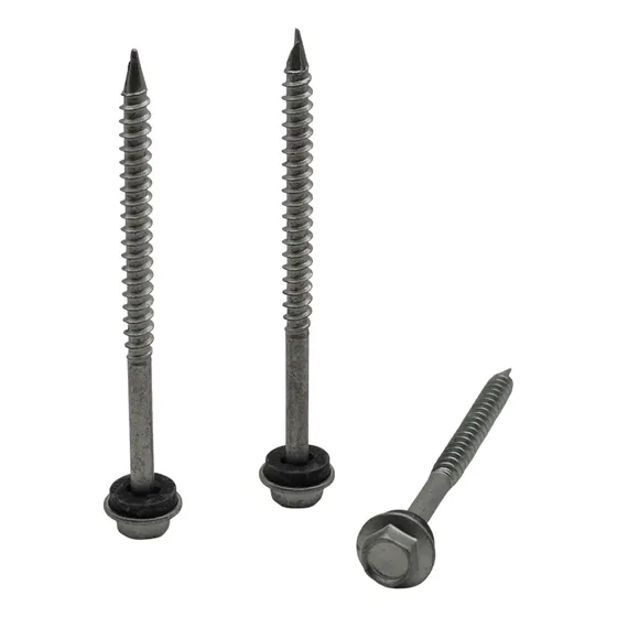 Tornillo Autoperforante Hex P/ Techo Pta Espada  10 X 3 