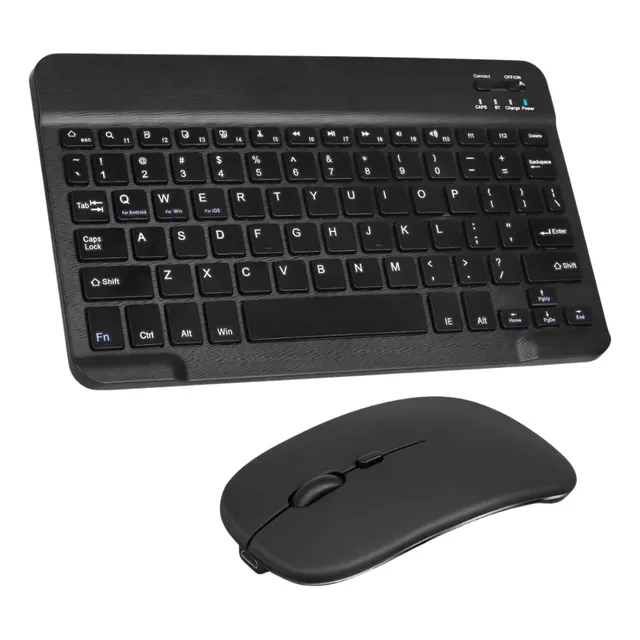 Kit Teclado Mouse Mini Inalámbrico Celular Tablet  Keypad