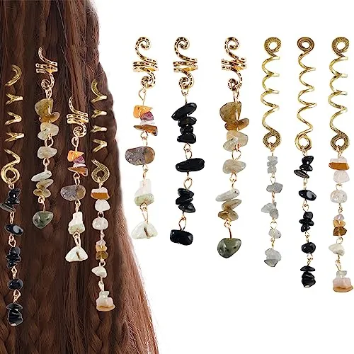 Frdtluthw Joyas Para El Cabello Dreadlock Accesorios, F9x9o