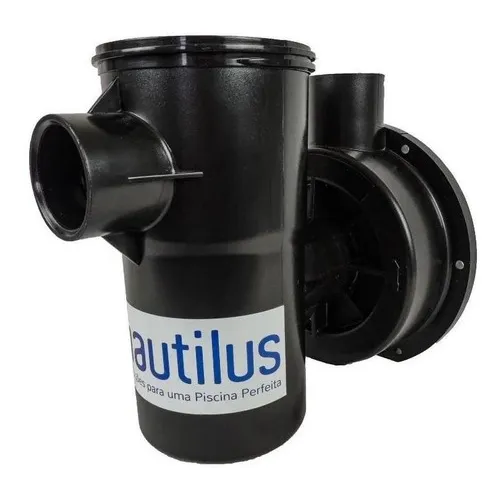 Corpo do Pré Filtro com frente da bomba Nautilus Piscina Uso Universal Nbf E Nbfc