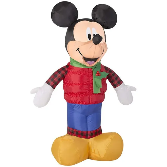 Gemmy 12445 Mickey Outfit - Inflable De Navidad