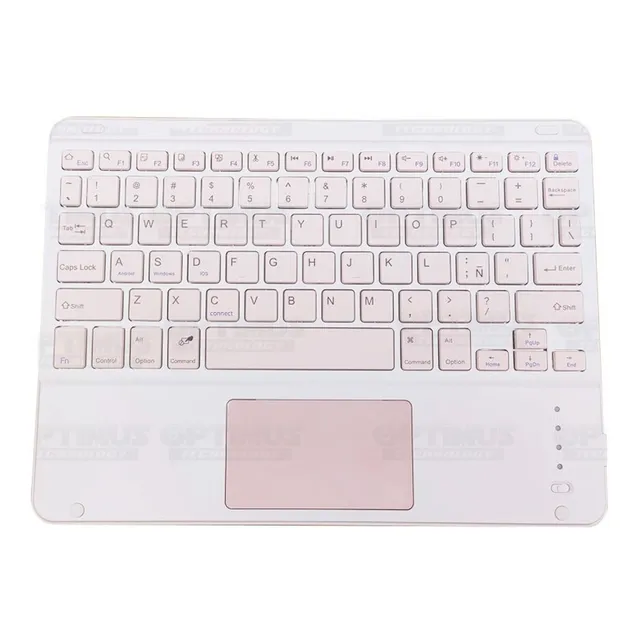 Keyboard + Mouse Touchpad Bluetooth Para Pc Tablet Celular