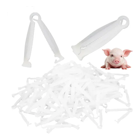 100* Pinzas Desechables Para Cordón Umbilical Recién Nacido
