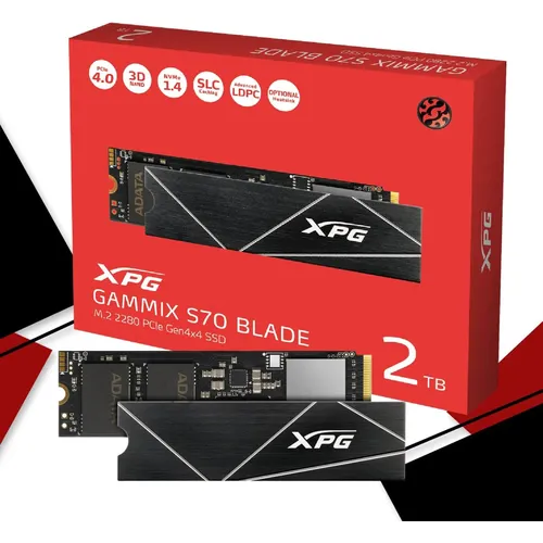 Ssd M.2 Adata Xpg Sx8200pnp-1tt-c Pro 1tb Nvme 3500mb/s Cor Preto