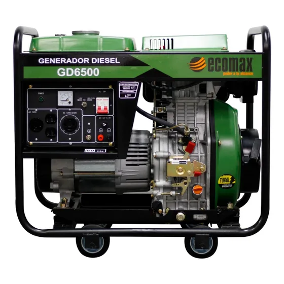 Planta Eléctrica Diesel Ecomax Gd6500 De 5500 W